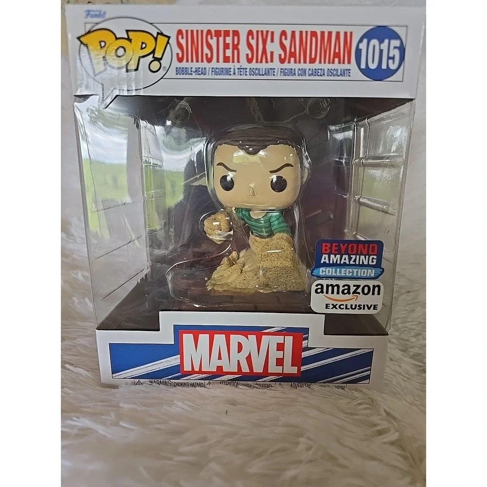 Funko Pop! Marvel Sinister Six #1015- SANDMAN - Amazon Exclusive -‎ NEW
